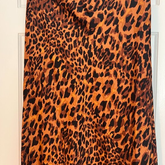 Leopard Print Maxi Skirt - Picture 2 of 2